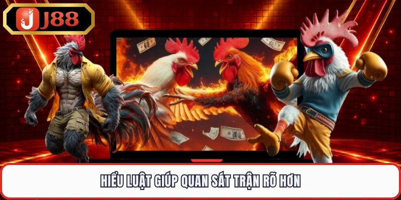 Hiểu luật giúp quan sát trận rõ hơn