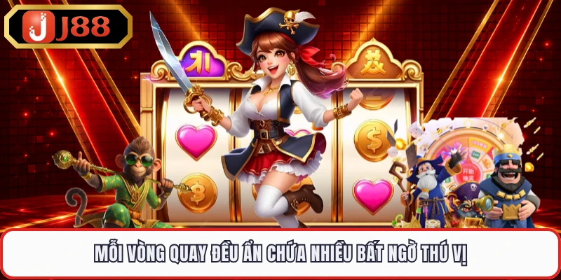 Mỗi vòng quay đều ẩn chứa nhiều bất ngờ thú vị