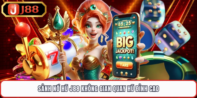 Sảnh nổ hũ J88 không gian quay hũ đỉnh cao
