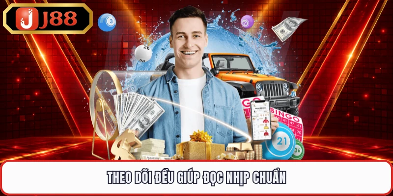 Theo dõi đều giúp đọc nhịp chuẩn